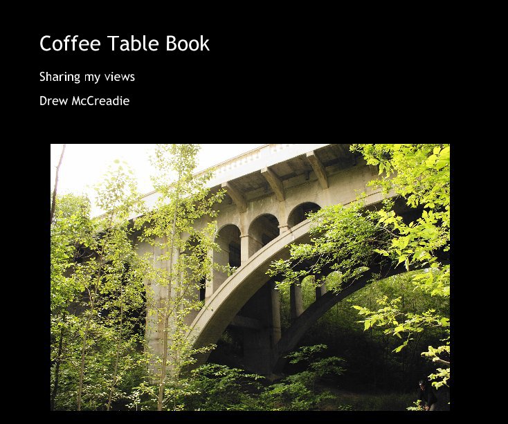 View Coffee Table Book by Drew McCreadie