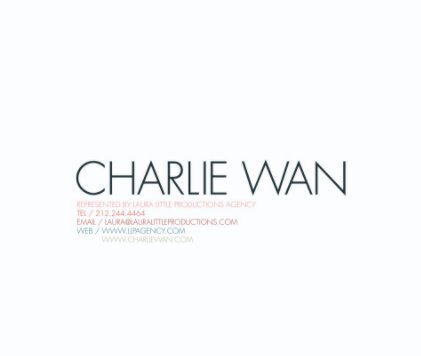 Charlie Wan portfolio 1 book cover