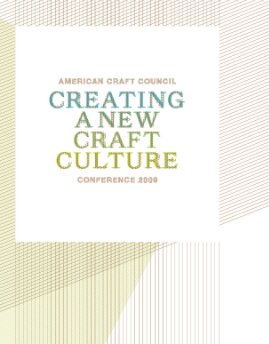 Creating a New Craft Culture (hard cover) book cover