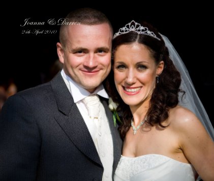 Joanna & Darren 24th April 2010 book cover