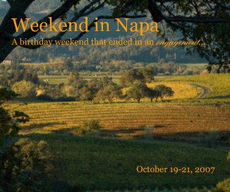 Weekend in Napa book cover