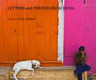 LETTERS and PHOTOS FROM INDIA book cover