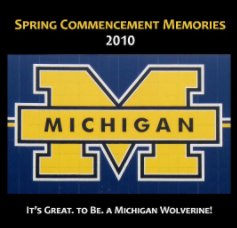 Michigan Commencement book cover