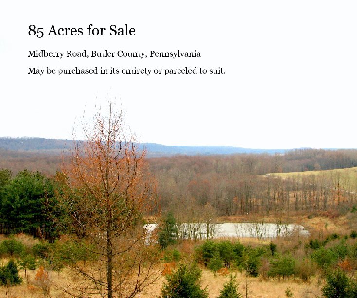 Bekijk 85 Acres for Sale op May be purchased in its entirety or parceled to suit.