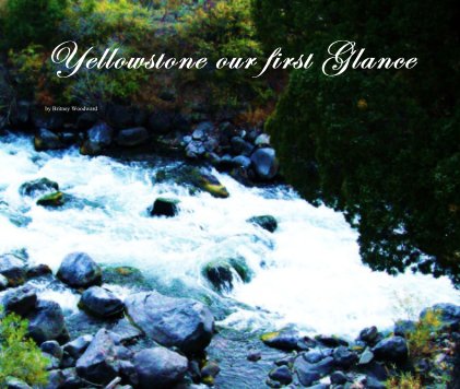 Yellowstone our first Glance book cover