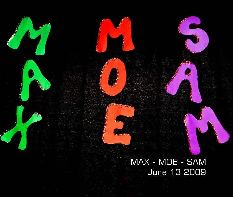 View MAX - MOE - SAM June 13 2009 by Michael Metzger