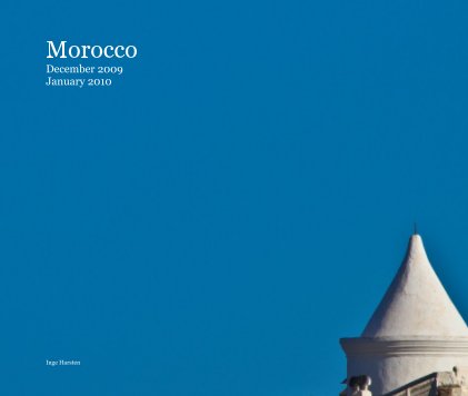 Morocco December 2009 January 2010 book cover