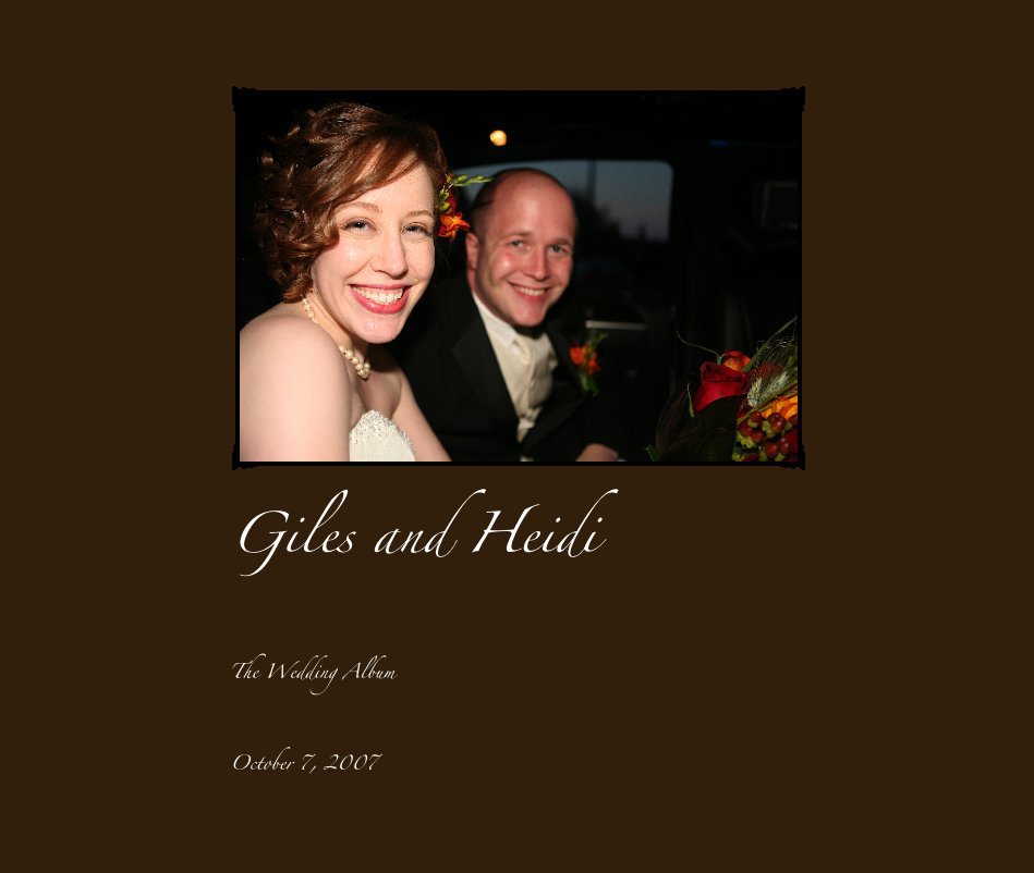Visualizza Giles and Heidi di October 7, 2007