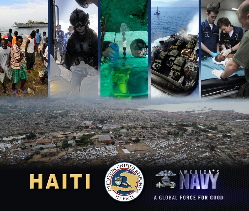 Operation Unified Response nach Navy Visual News Service anzeigen