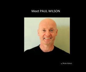 Meet PAUL WILSON book cover
