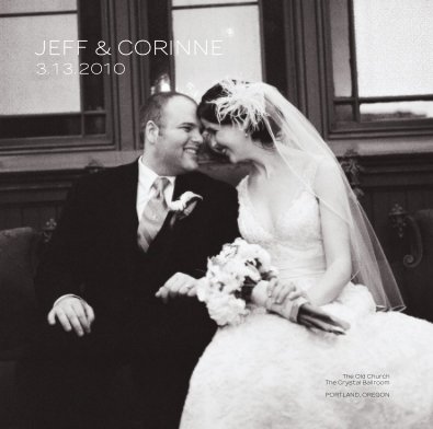 JEFF & CORINNE 3.13.2010 book cover