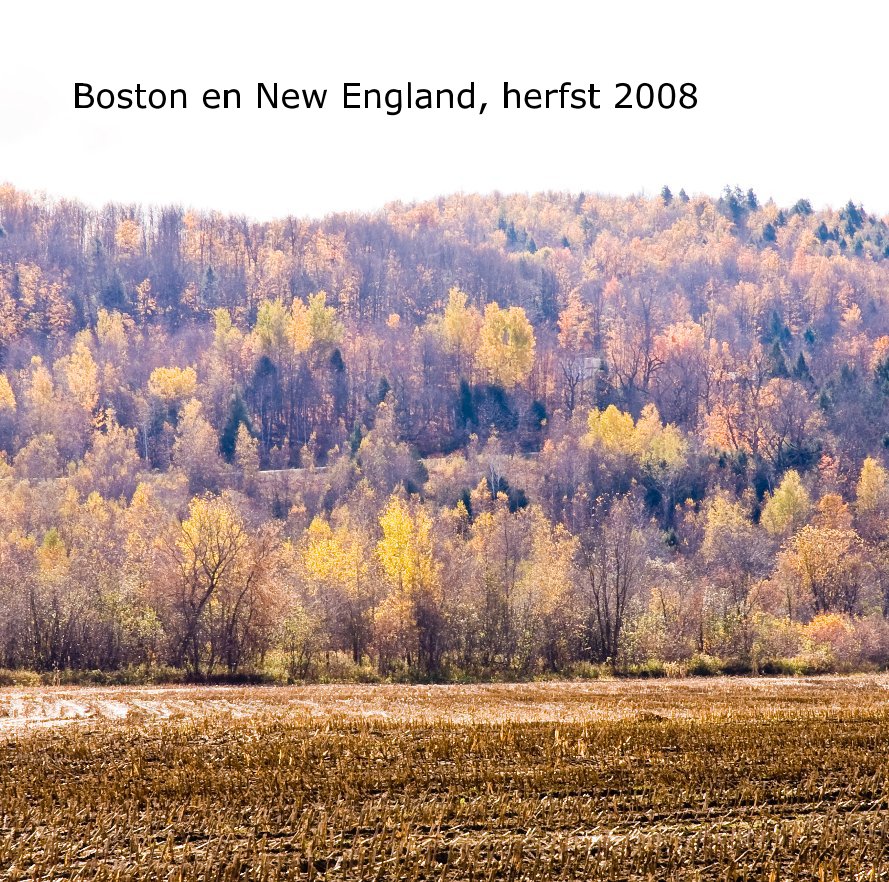 Visualizza Boston en New England, herfst 2008 di WouterD