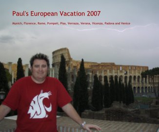 Paul's European Vacation 2007 book cover
