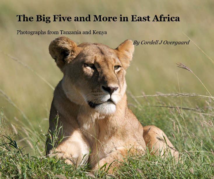 View The Big Five and More in East Africa by Cordell J Overgaard