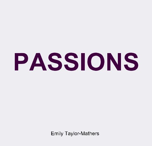 Bekijk PASSIONS op Emily Taylor-Mathers
