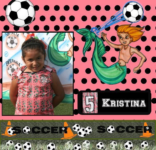 View Kristina's Little Mermaid Soccer by Desire De Los Santos