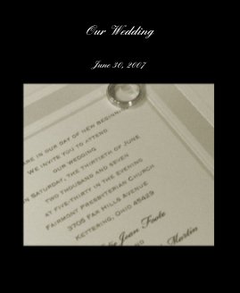 Our Wedding book cover