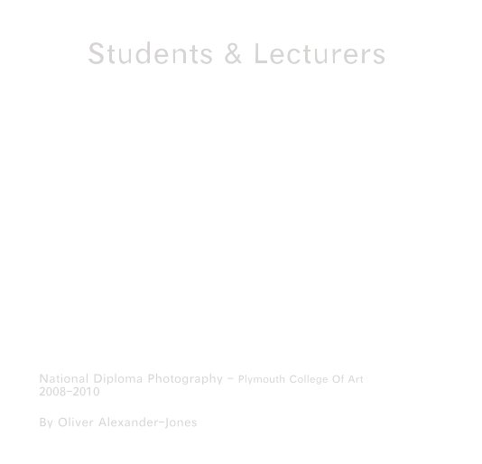 Visualizza Students & Lecturers di Oliver Alexander-Jones