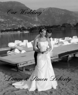 'Our Wedding' Laura & Simon Doherty book cover