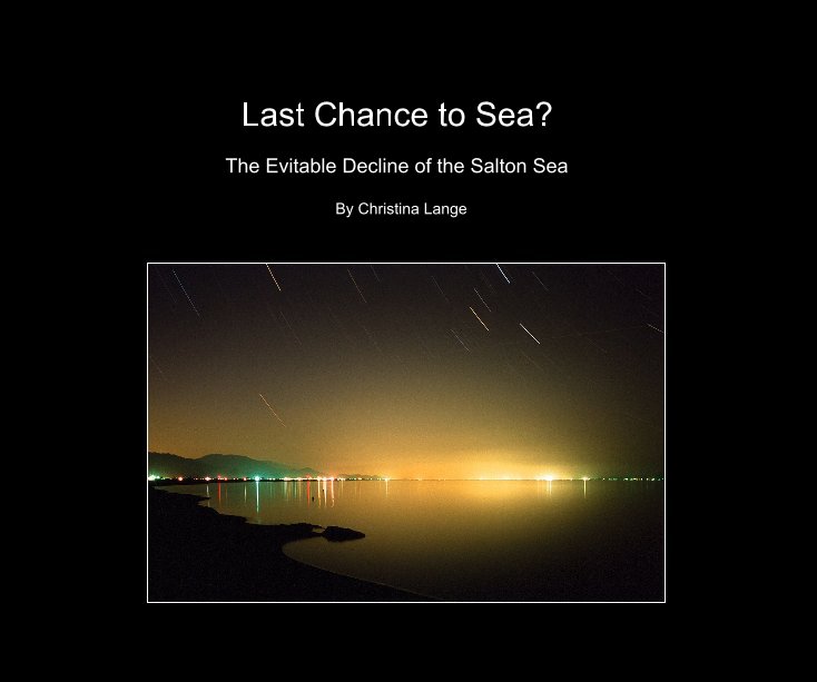 View Last Chance to Sea? by Christina Lange