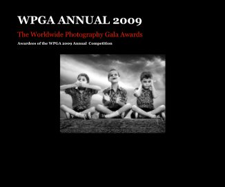 WPGA ANNUAL 2009 book cover