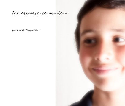Mi primera comunion book cover