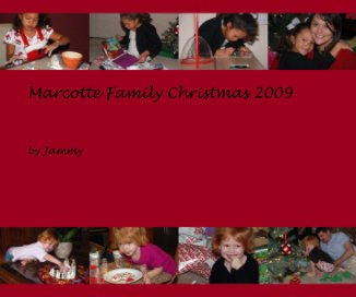 Marcotte Family Christmas 2009 book cover