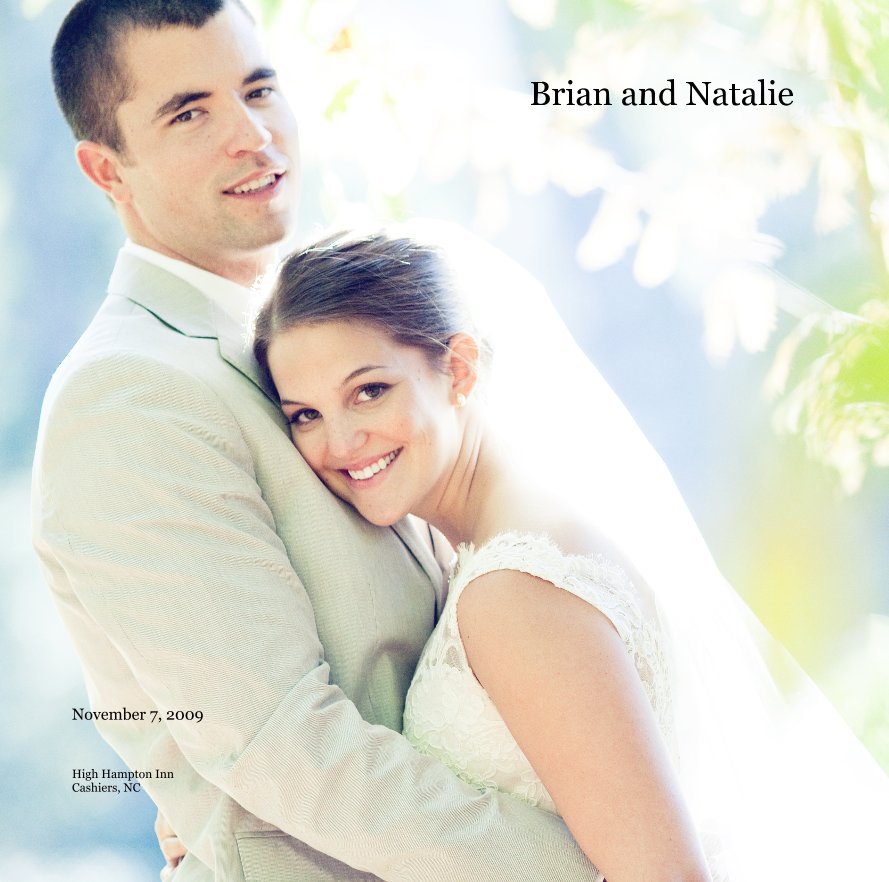View Brian and Natalie by High Hampton Inn Cashiers, NC