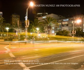 MARTIN NUNEZ 100 PHOTOGRAPHS book cover