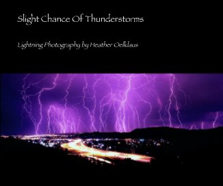 Slight Chance Of Thunderstorms book cover