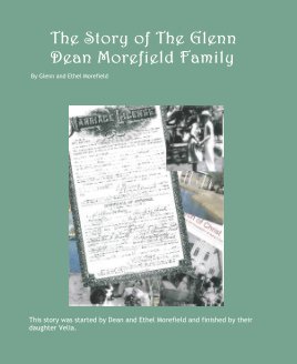 The Story of The Glenn         Dean Morefield Family book cover
