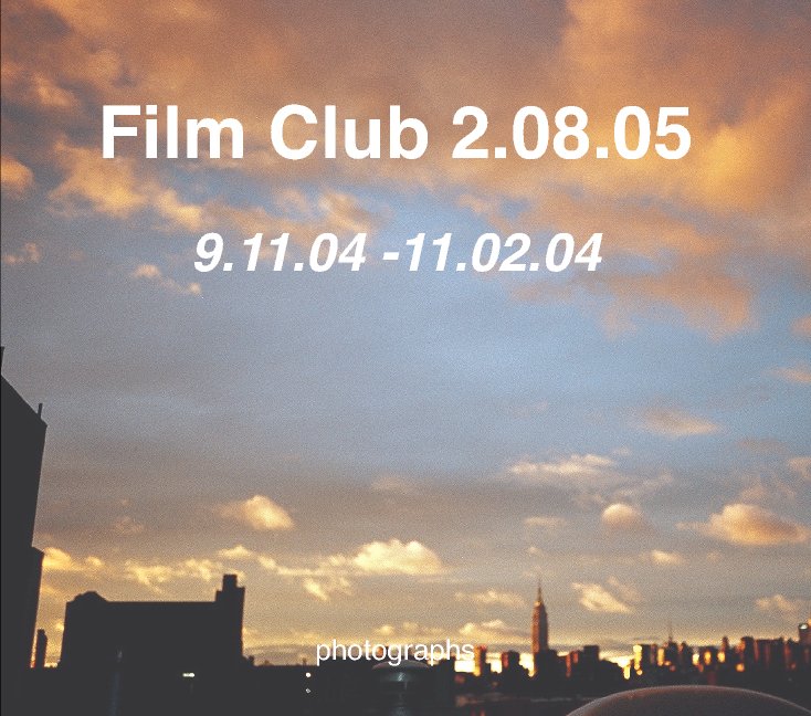 Ver Film Club 2.08.05 por meredith allen