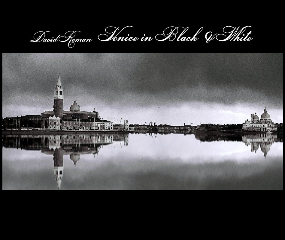 View Venice in Black and White by David Roman