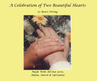 A Celebration of Two Beautiful Hearts book cover