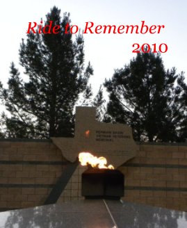 Ride to Remember 2010 book cover