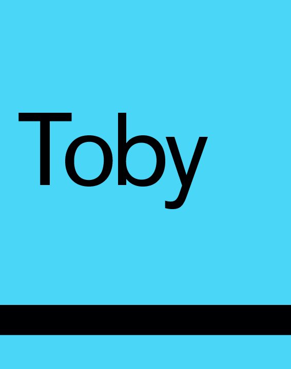 View Toby's Portfolio by Toby Skyring