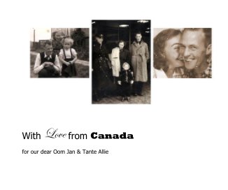 With Love from Canada book cover