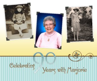 Celebrating 90 Years with Marjorie book cover