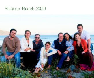 Stinson Beach 2010 book cover