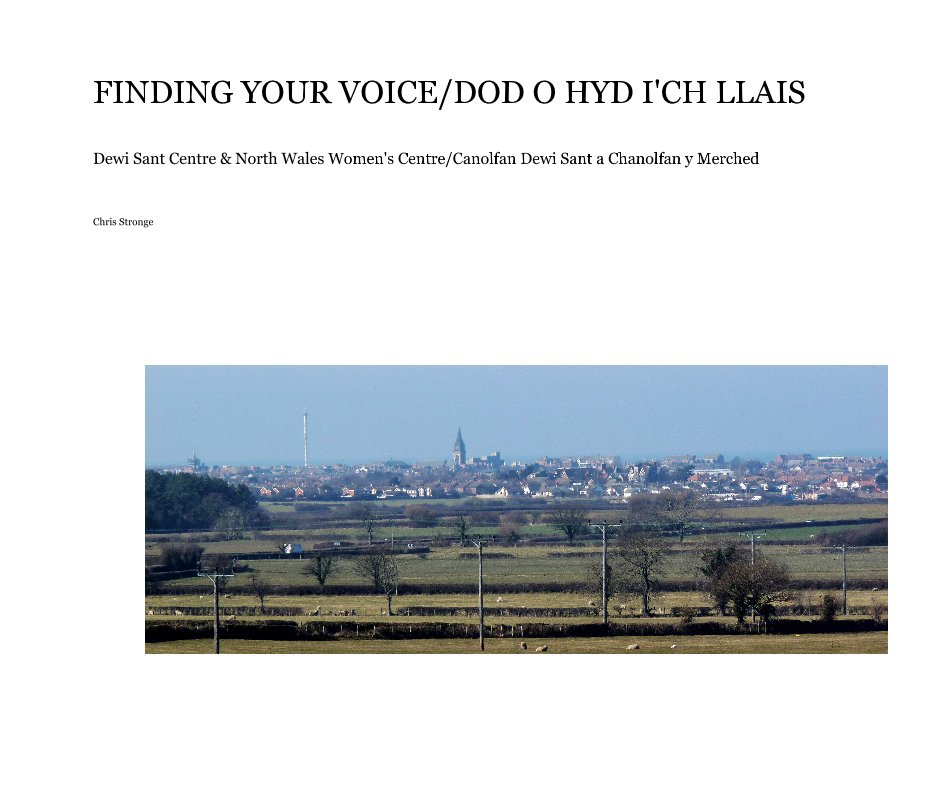 View FINDING YOUR VOICE/DOD O HYD I'CH LLAIS Dewi Sant Centre & North Wales Women's Centre/Canolfan Dewi Sant a Chanolfan y Merched by Chris Stronge