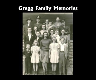 Gregg Family Memories book cover