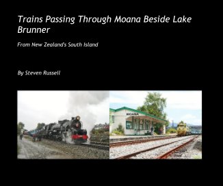 Trains Passing Through Moana Beside Lake Brunner book cover