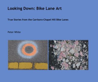 Looking Down: Bike Lane Art book cover