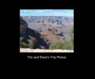 Tim and Diane's Trip Photos book cover