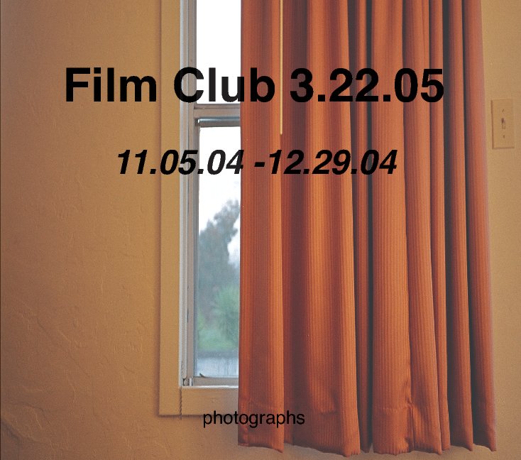 Ver Film Club 3.20.05 por meredith allen