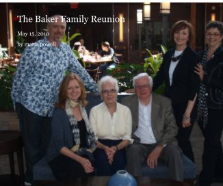 The Baker Family Reunion book cover