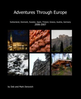 Adventures Through Europe book cover
