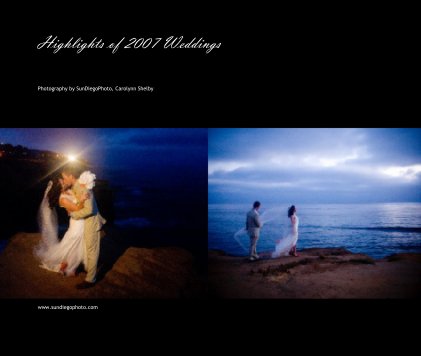 Highlights of 2007 Weddings book cover