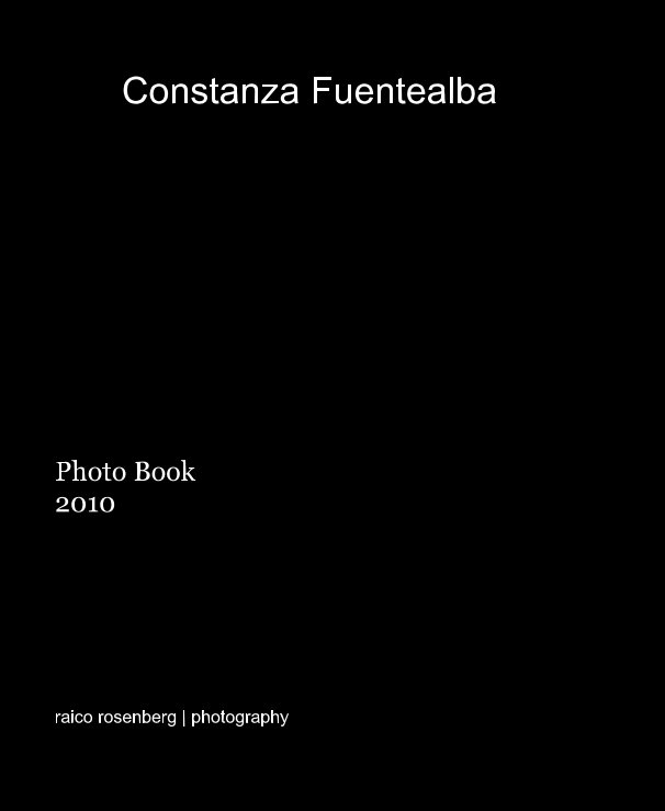 View Constanza Fuentealba by raico rosenberg | photography