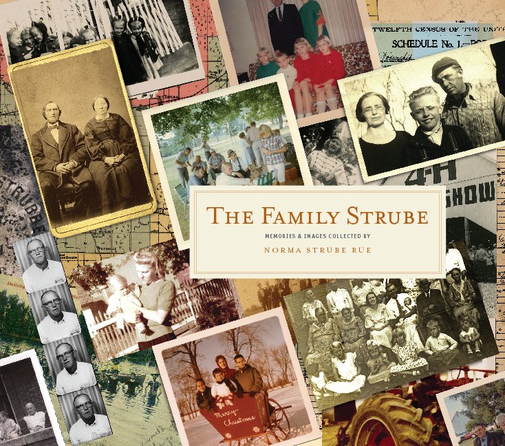 Bekijk The Family Strube - HARDCOVER op Norma Strube Rue